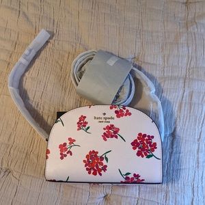 Kate Spade Perry Floral Leather Dome Crossbody